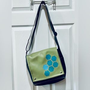 Queen Bee Creations Rebecca Pearcy Vegan Honeycomb Truckette Bag